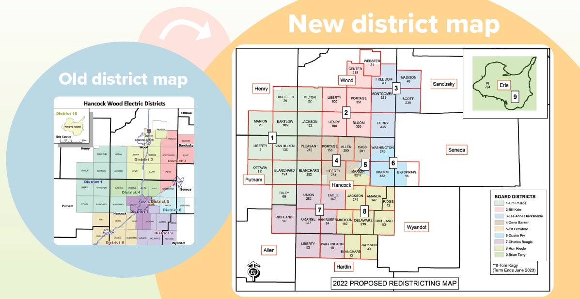 new and old maps